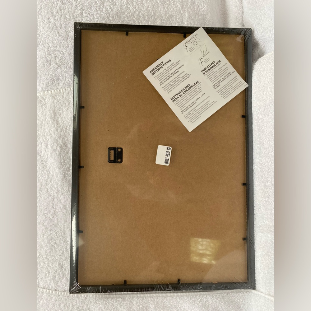 Set of 2 New and Sealed Black Poster Frames 12” x 18.” Studio Decor Trendsetter. - Picture 3 of 9